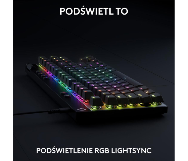 Logitech G PRO X TKL Rapid czarny - 1298663 - zdjęcie 8